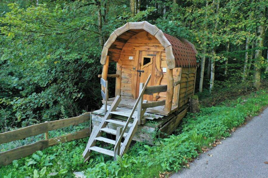 Hauseigene Sauna für den Wellnessurlaub in unserer Schwarzwald Hütte