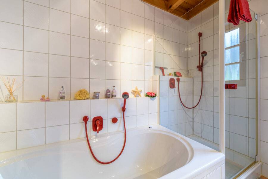 Die Badezimmer unserer Traumferienhaus Ludwig sind sauber