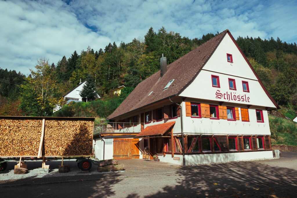 Außenansicht der EventLocation Schlössle im Schwarzwald