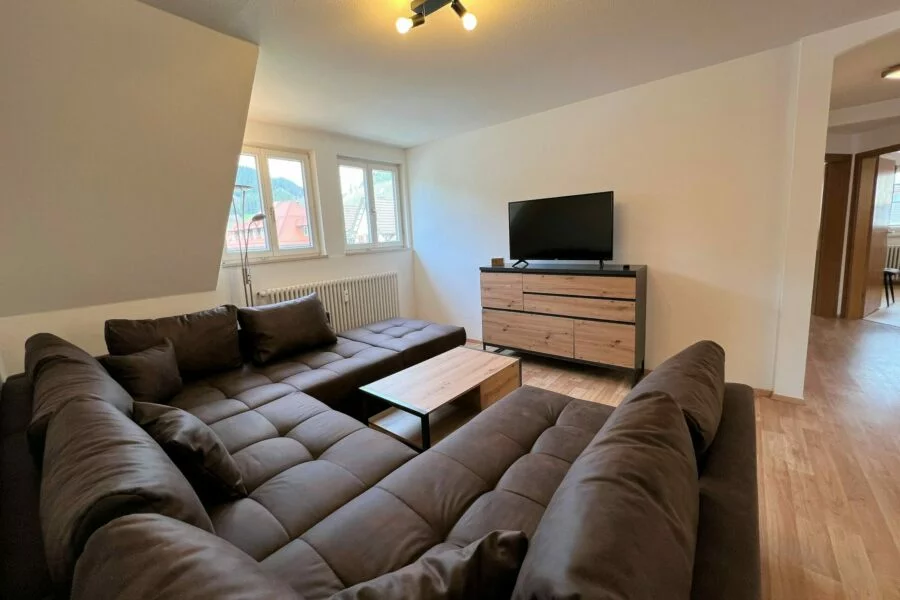 Wohnbereich der Ferienwohnung Kinzigblick