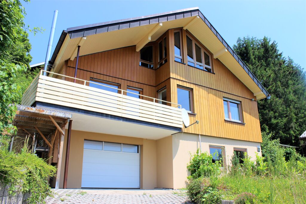 Außenansicht der Ferienwohnung im Haus Stefan