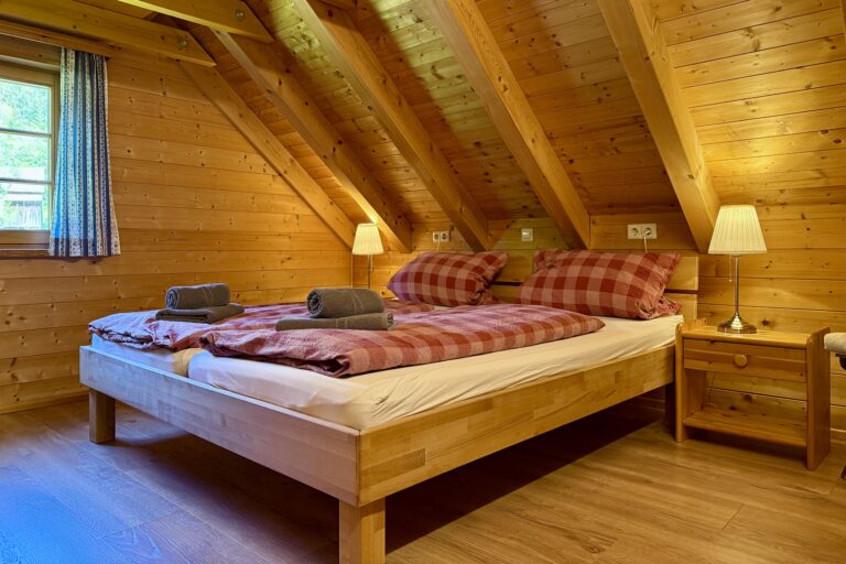 Ein Doppelzimmer im Schwarzwald Holzhaus Ludwig
