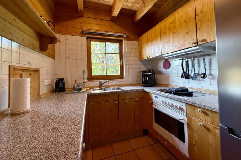 Küche im Schwarzwald Holzhaus Ludwig