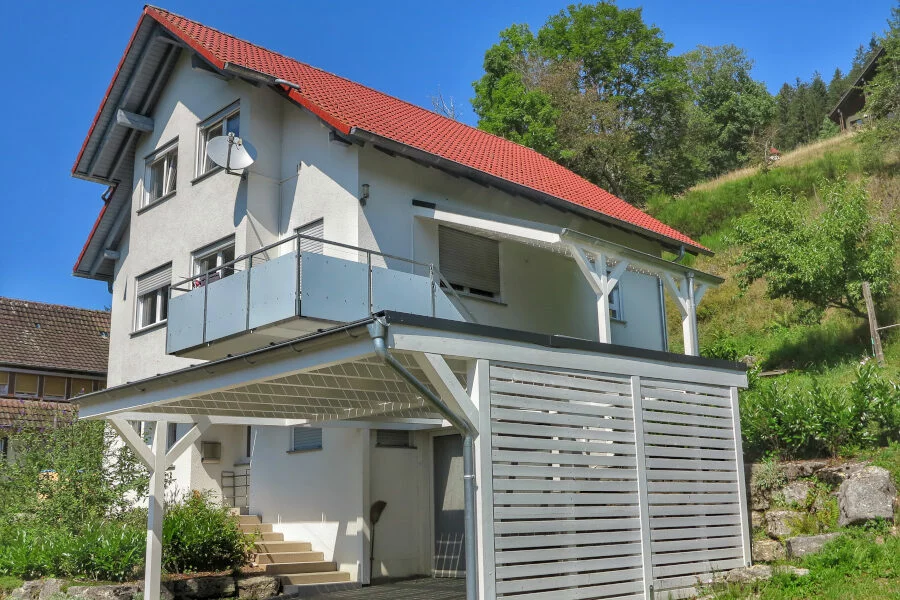 Außenansicht des Ferienhauses Johann in Reinerzau